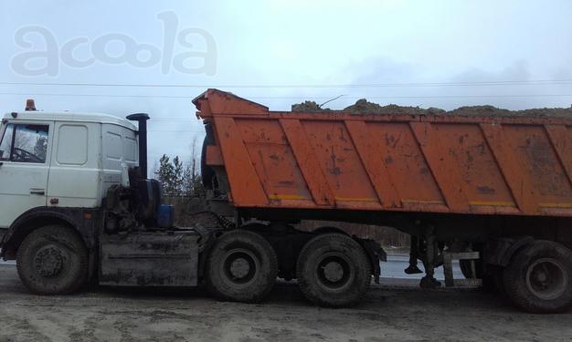 Ищу работу для 7  большегрузных  самосвалов