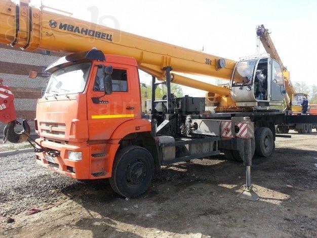 Автокран Ивановец 35тонн