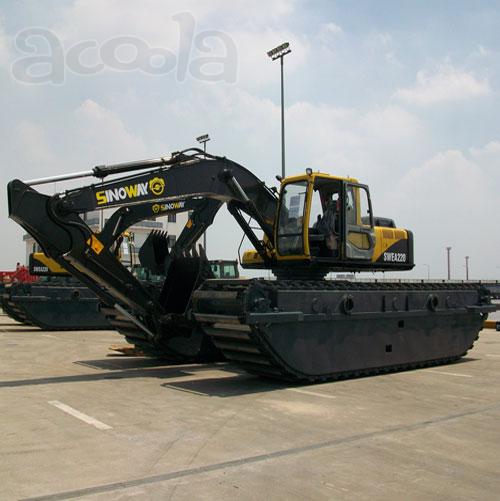 Экскаватор амфибия Sinoway SWEA80, ковш 0,2м3