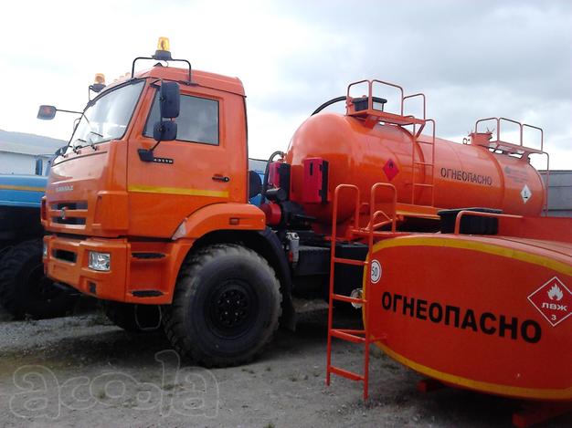 Автоцистерна нефтепромысловая АКН-10 КАМАЗ 43118. Евро-4. В наличии. Цена. Купить