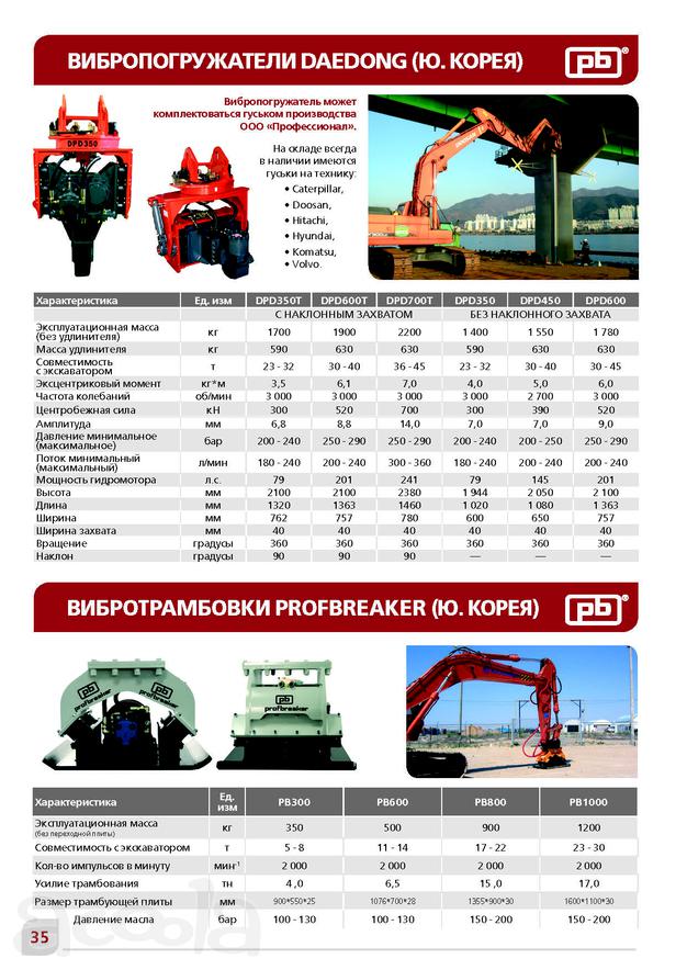Продам вибропогружатель для экскаватора