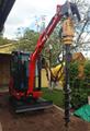 Гидровращатель, ямобур на Atlas 1104, Komatsu PC35MR PC45MR PC55MR PC78US PC88MR