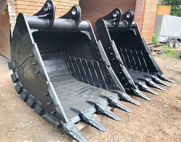 Сверхусиленный скальный ковш экскаватора Volvo EC350 EC380, Doosan DX340 DX380, Atlas 340LC