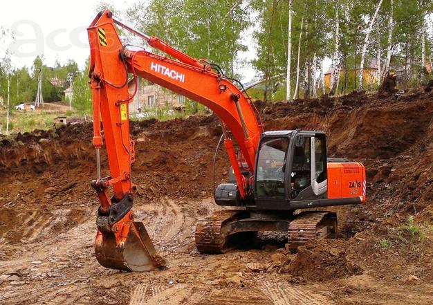 Аренда экскаватора на гусеничном ходу Hitachi 165-330, JCB-200, CAT-319