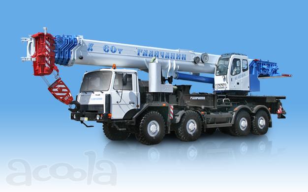 Услуги автокрана "Галичанин" 60 тонн